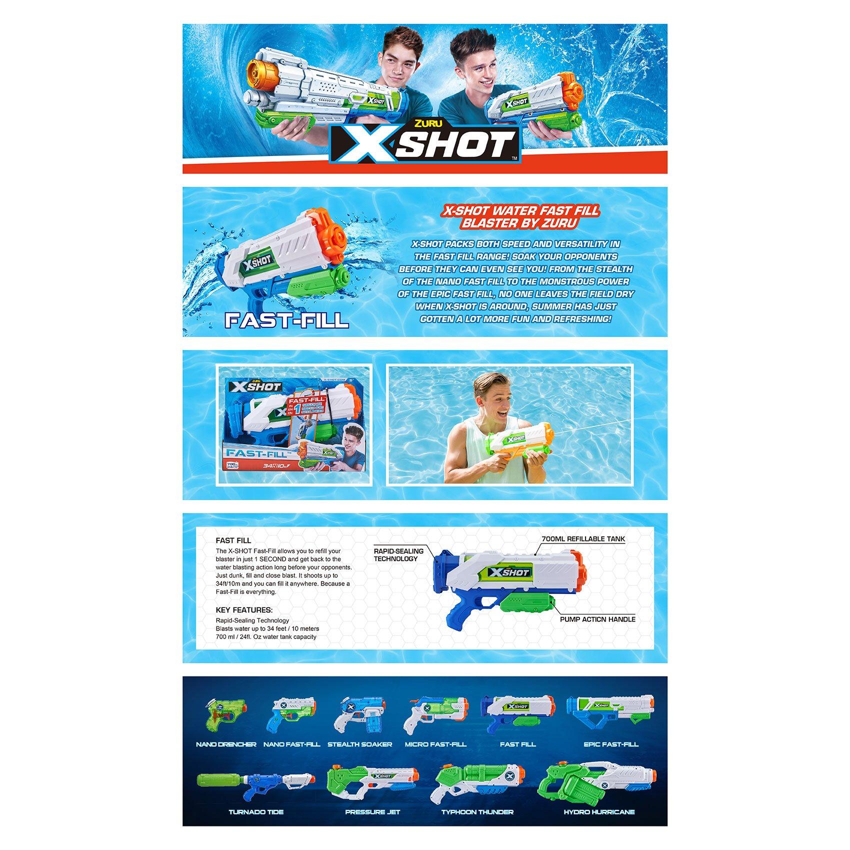 ZURU X-SHOT X-SHOT Water Warefare Sand Water at