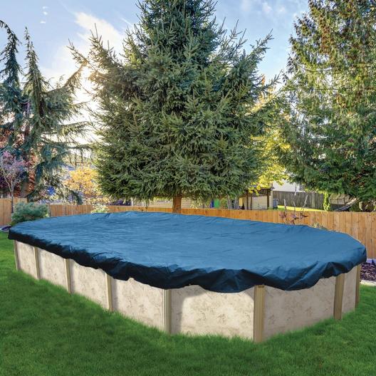 Leslie's  WinterShield 12 x 24 Oval Above Ground Winter Cover 8-Year Warranty (16 x 28 actual cover size)