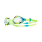 TYR  Swimple Tie Dye Spikes Kids Swim Goggles  Blue/Rainbow