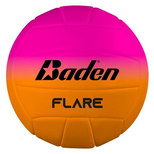 Baden  Flare Pink and Orange Volleyball