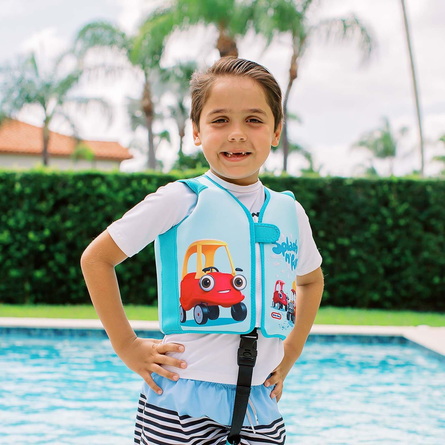 Little Tikes Neoprene Swimming Vest Blue