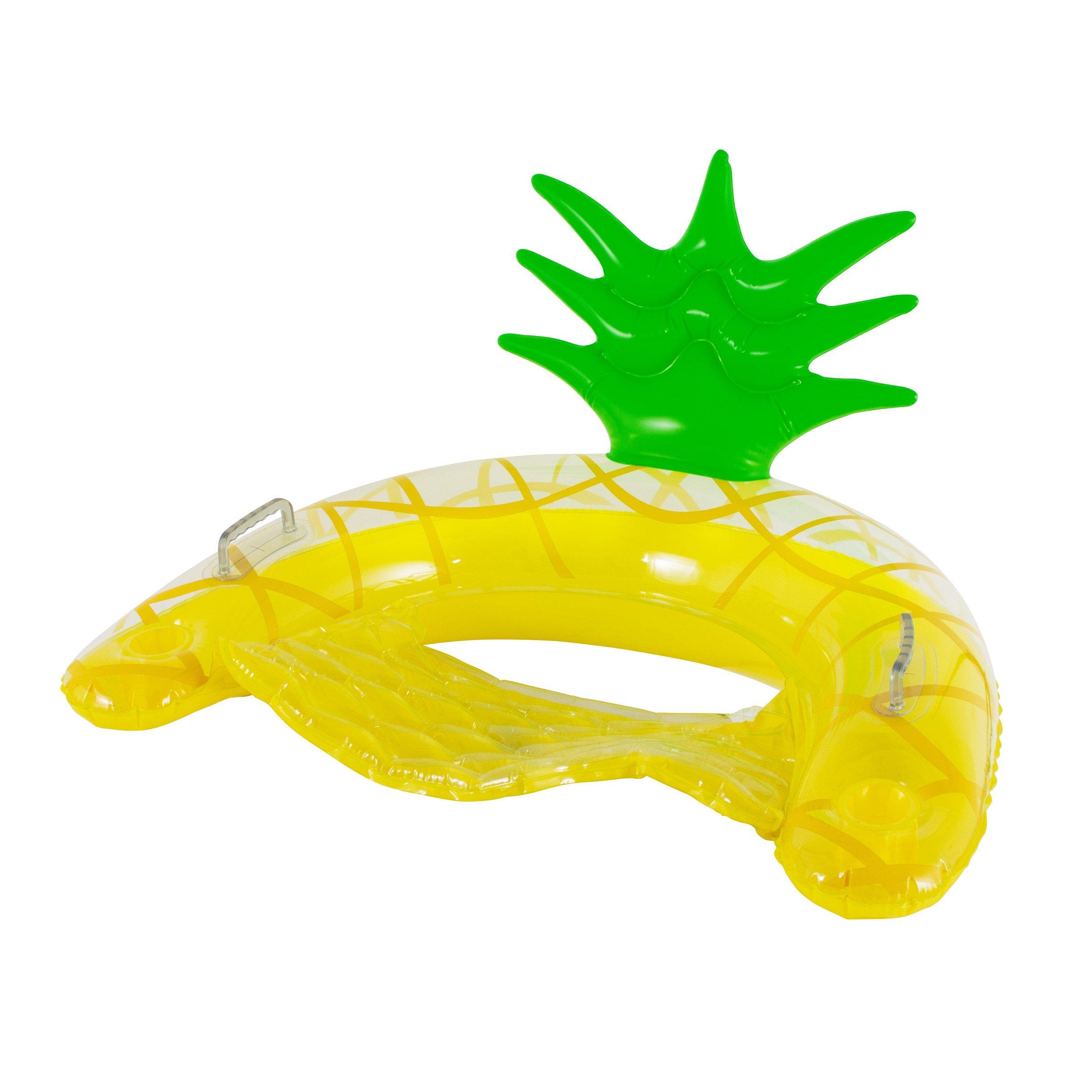 PoolCandy  Resort Collection Jumbo Pineapple Sun Chair with Backrest