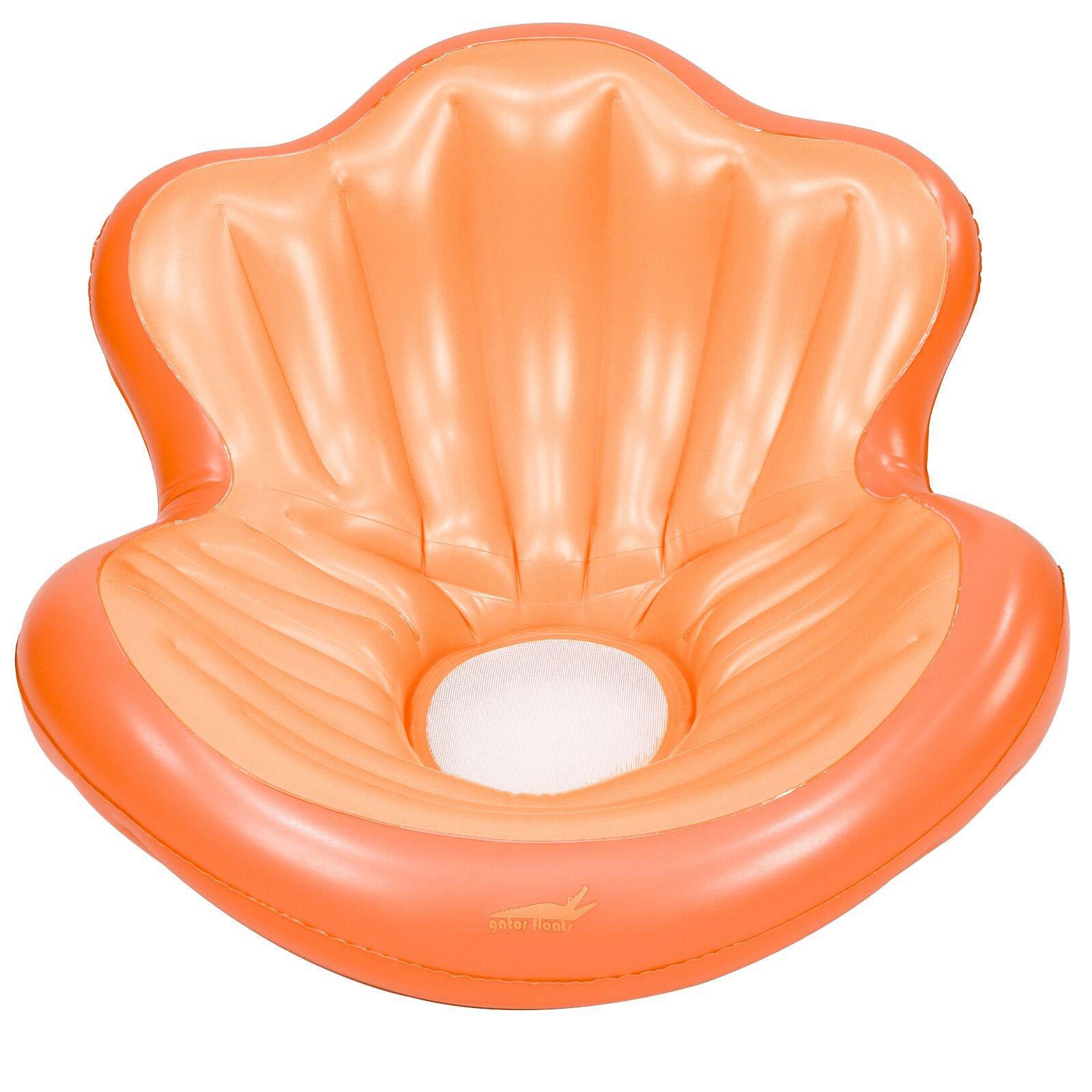 Salon Lounge Chair, Orange