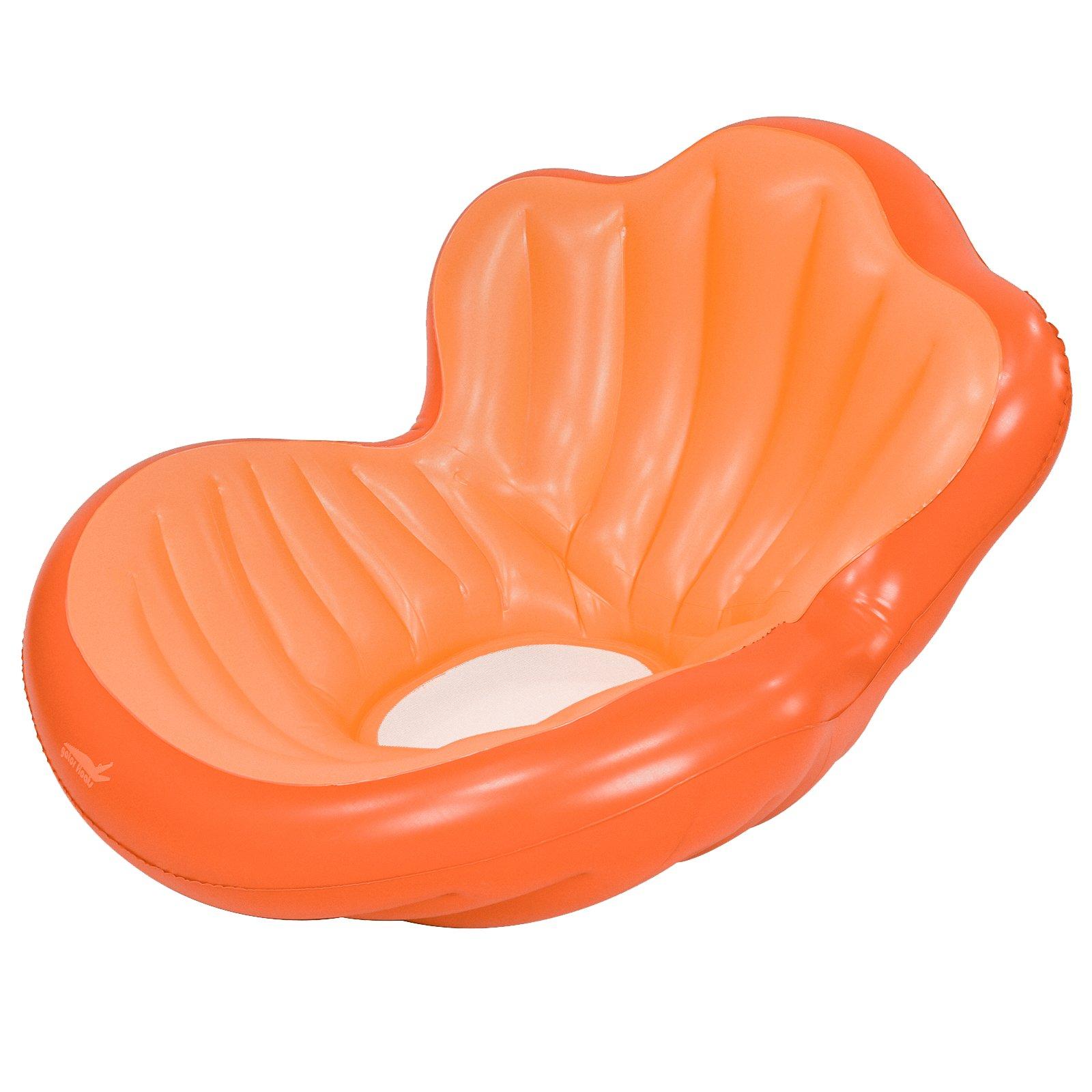 Gator Floats  Salon Lounge Chair Orange