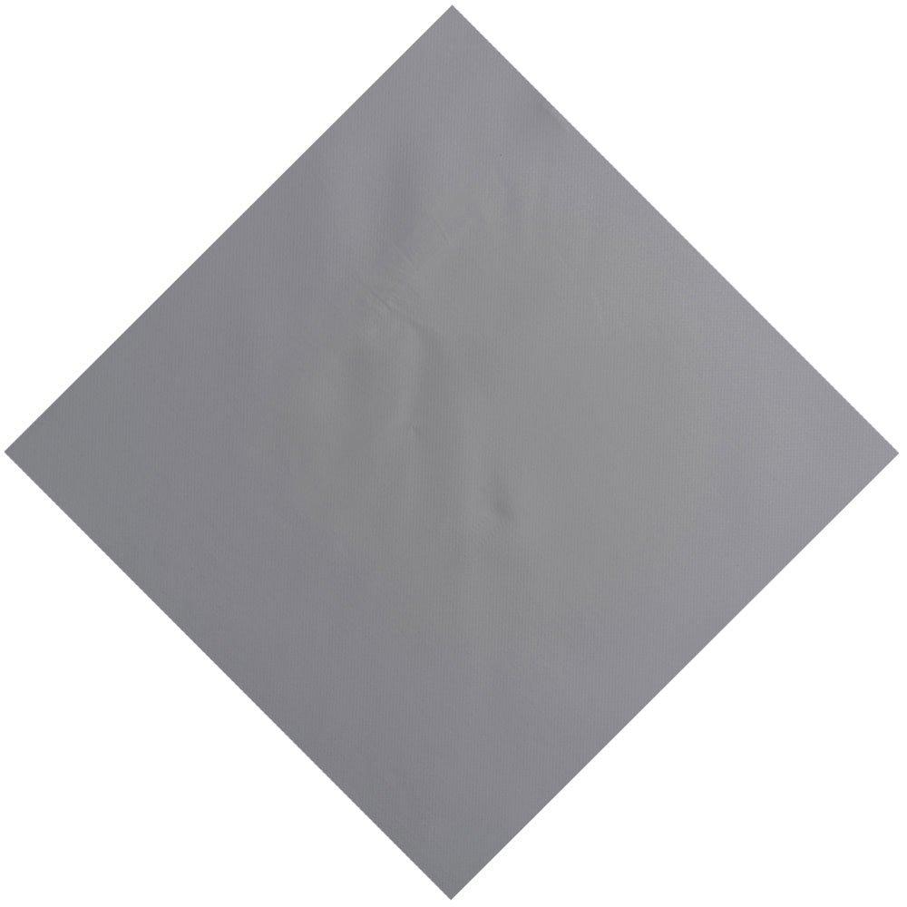 GLI  16 x 32 Rectangle Safety Pool Cover with 4 x 8 Center End Step Gray