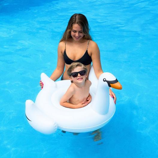 Swan Baby Pool Float Seat