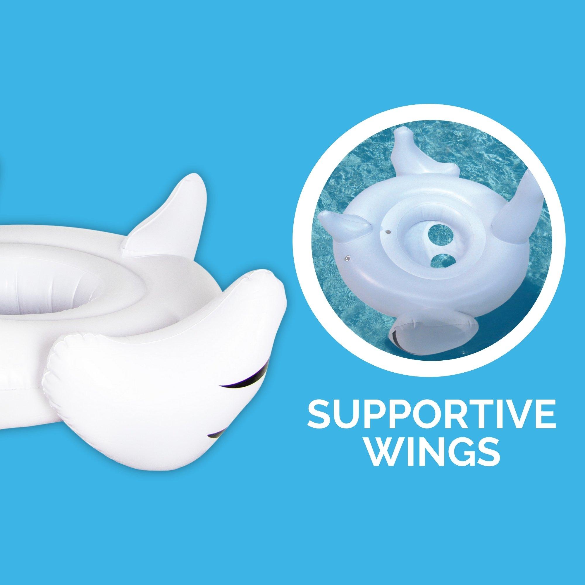 Swan Baby Pool Float Seat