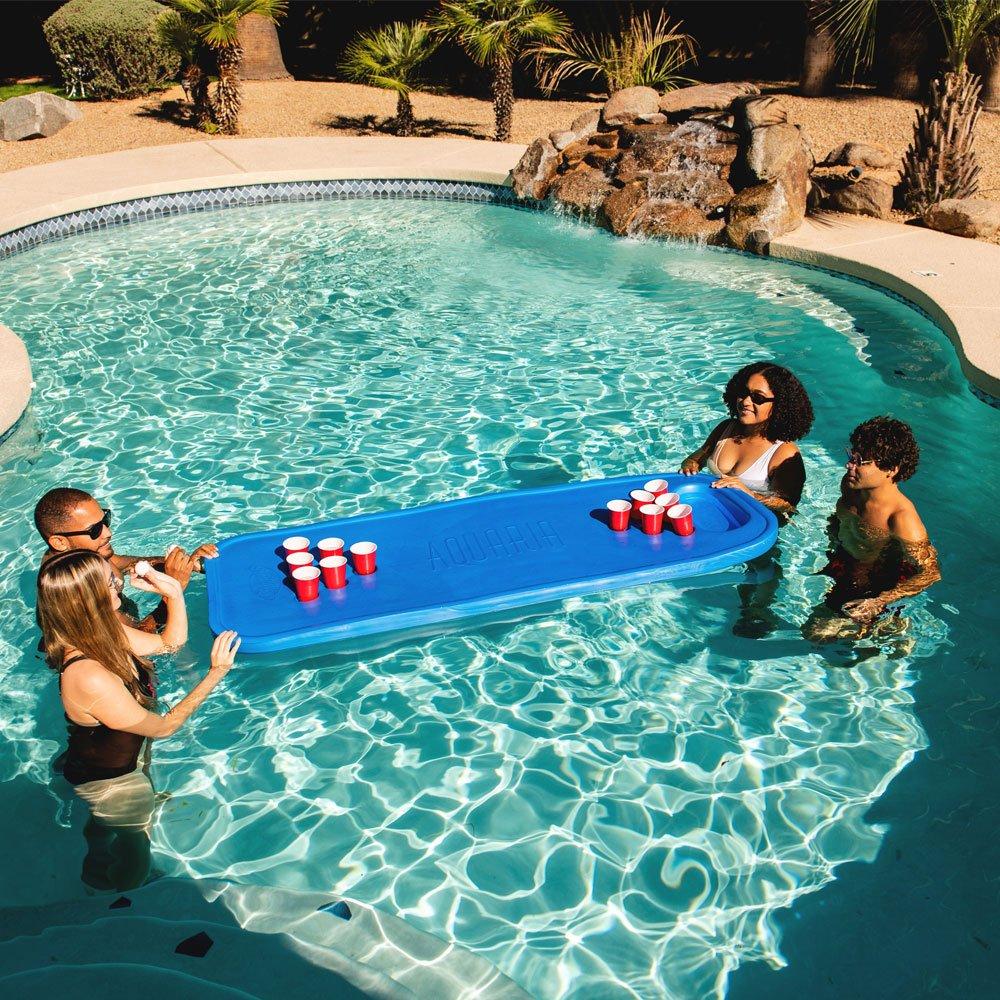 Big Joe  Pineapple Pong Foam Pool Lounger  Blue