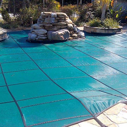 Original Mesh 25 x 50 Rectangle Safety Cover Green