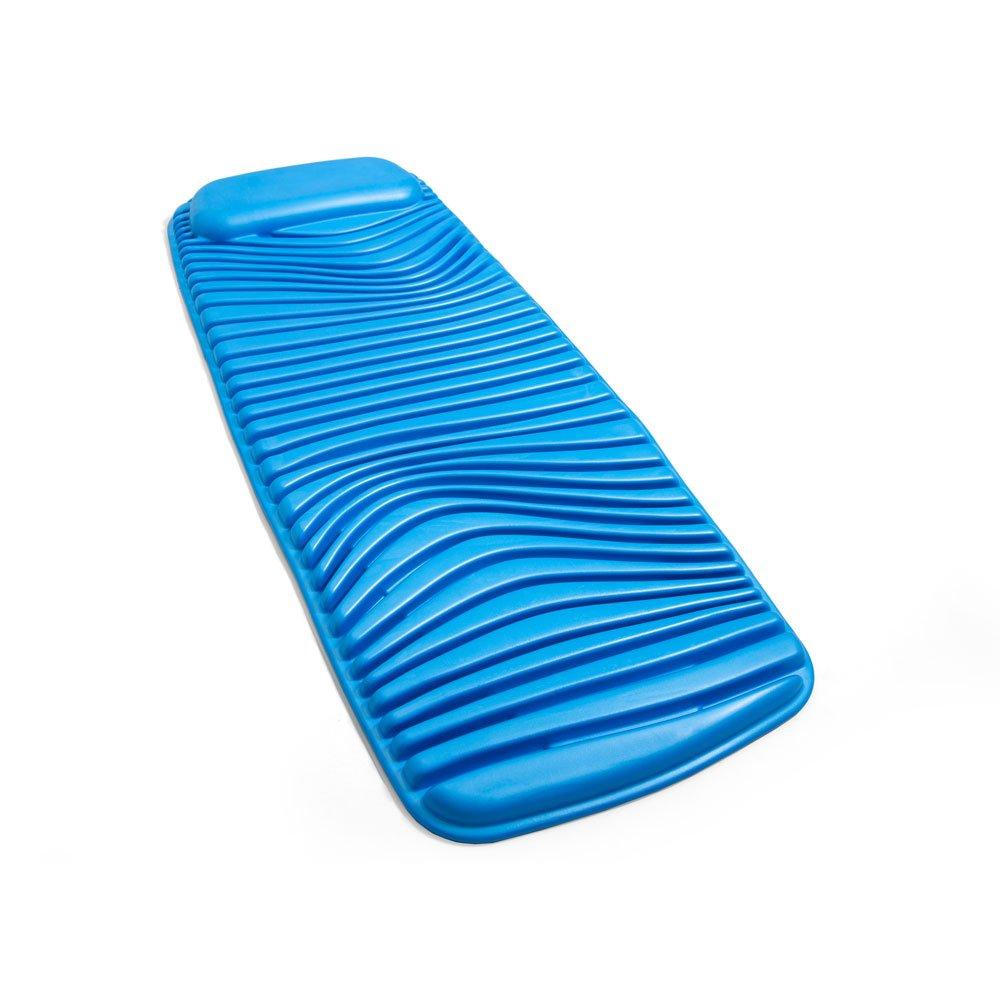 Big Joe  Barrel Wave Foam Pool Lounger  Blue