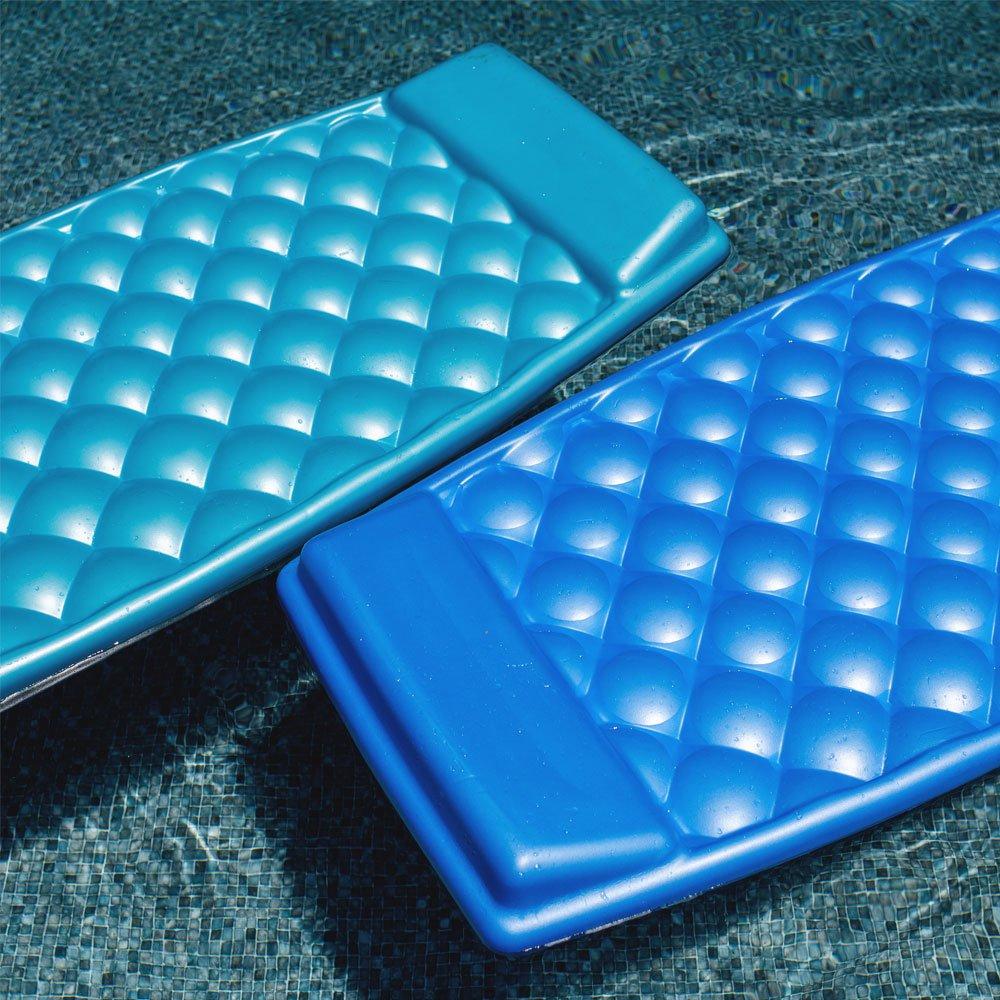 Big Joe  Reef Foam Pool Lounger  Blue