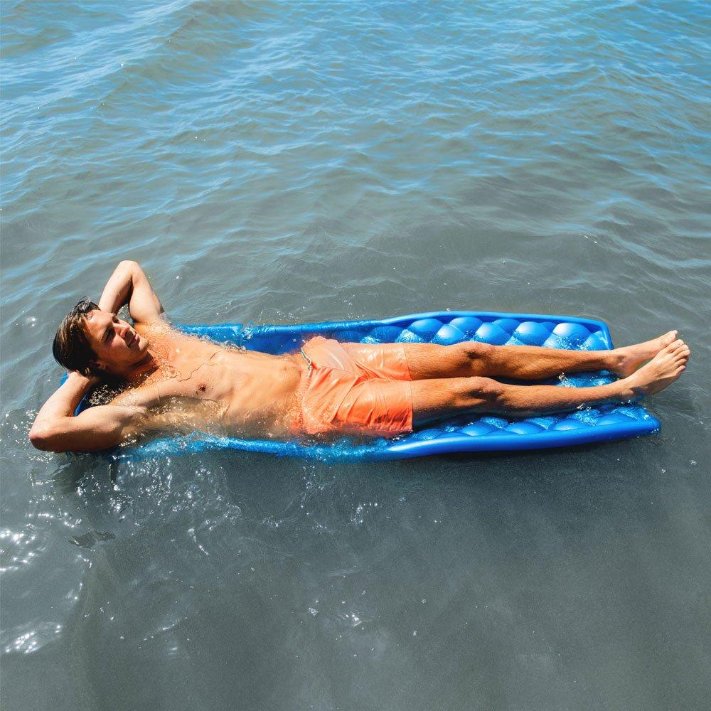 Big Joe  Reef Foam Pool Lounger  Blue