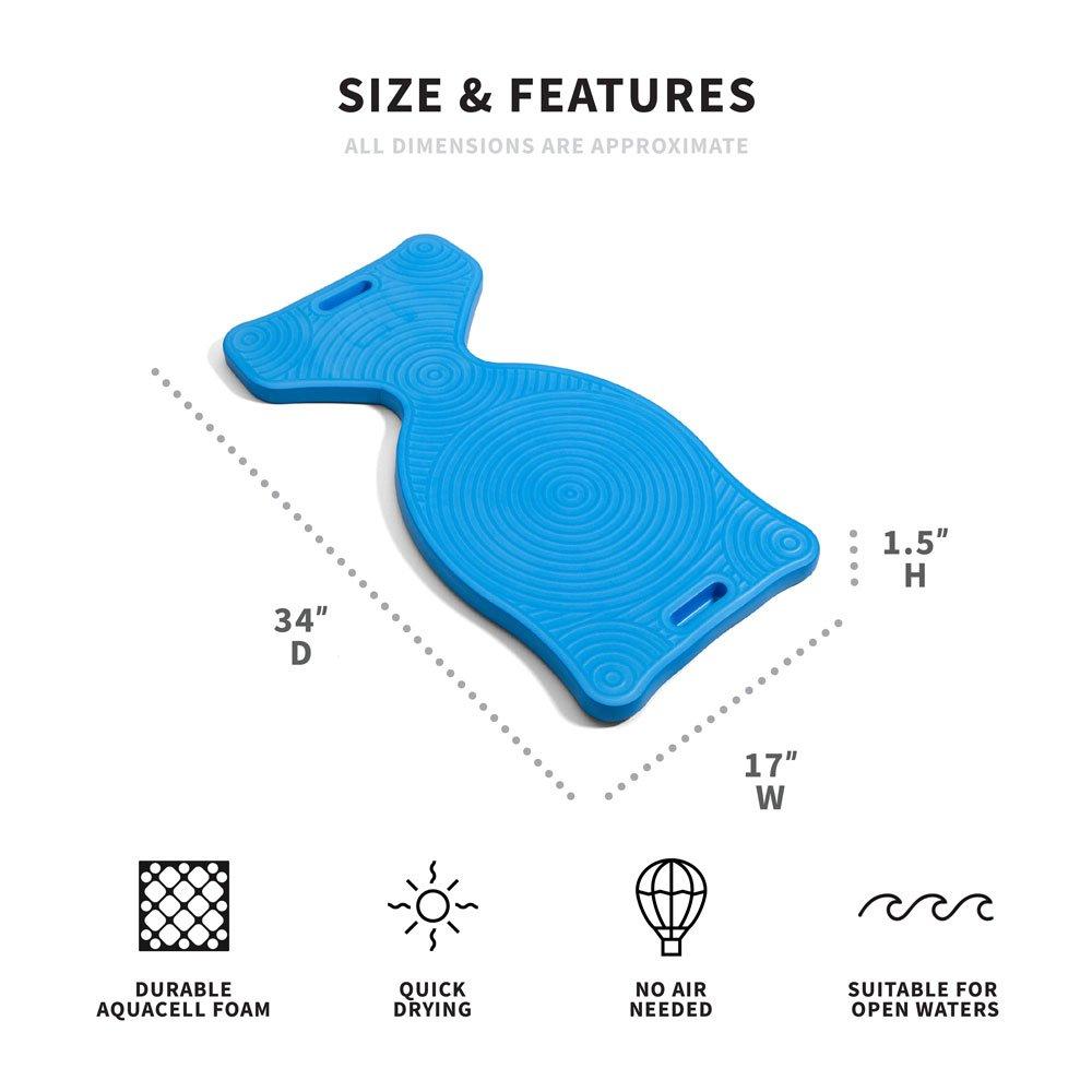 Big Joe  Saddle Seat Blue Aqua