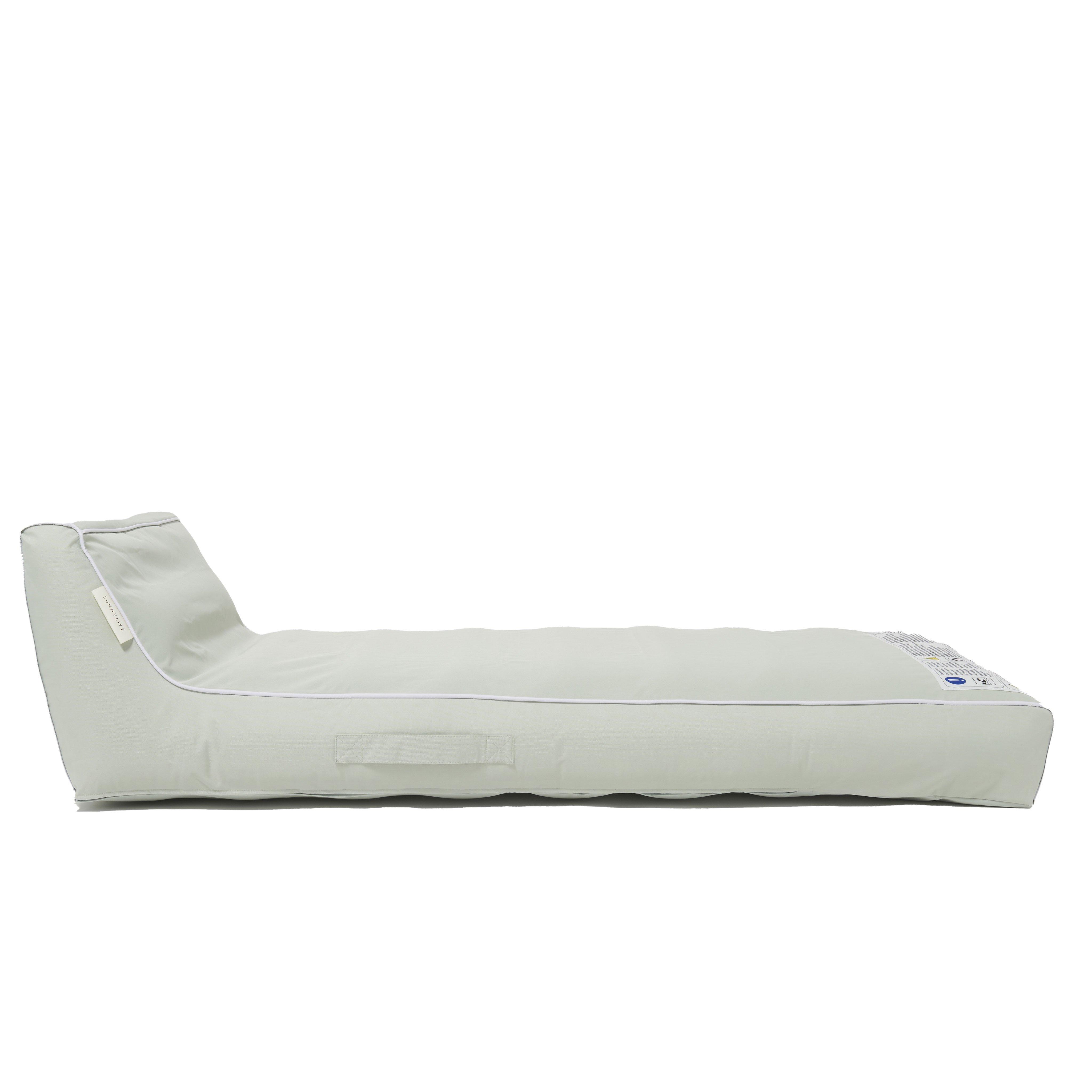 SUNNYLiFE  Luxe Lie-On Lounger Float The Vacay Soft Olive