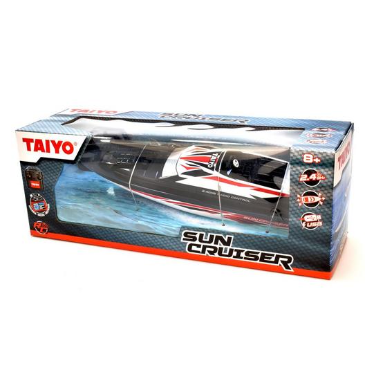 Sun Cruiser Remote Control Boat Black