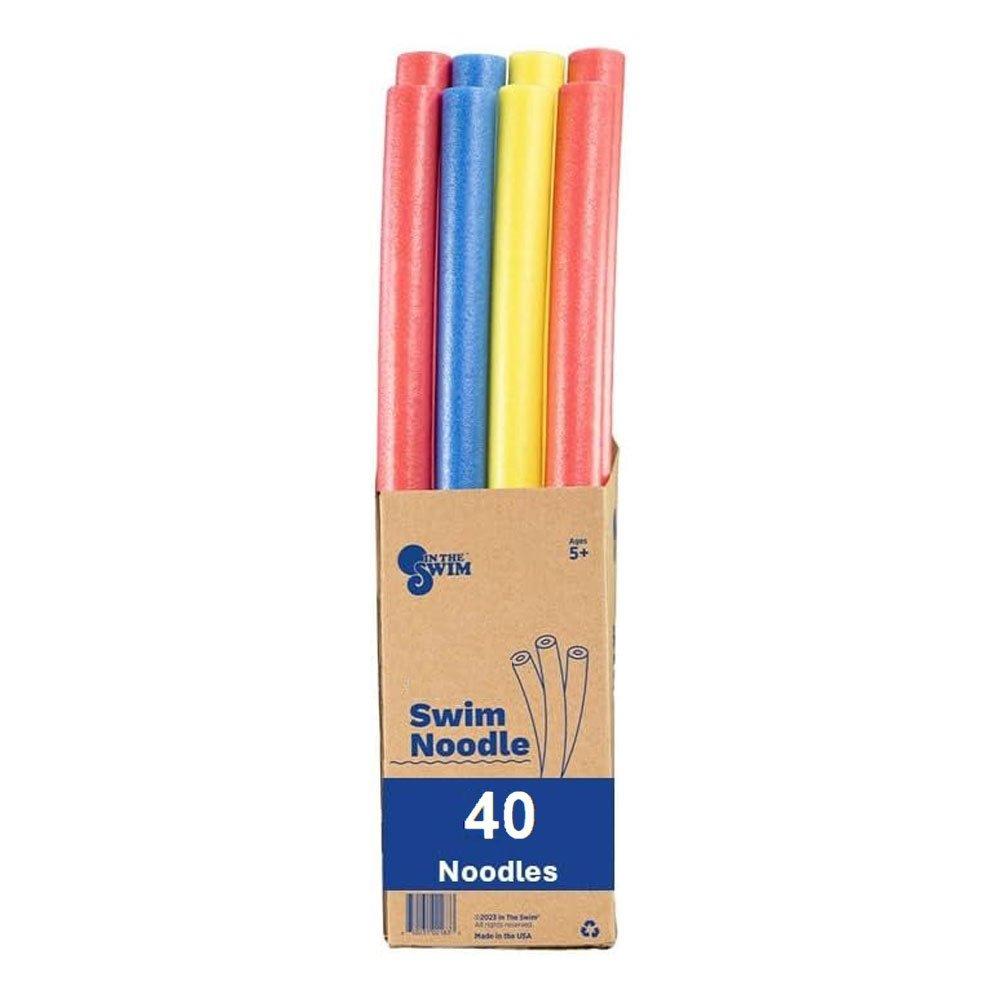 In The Swim  Super Swim Pool Noodles 40-Pack