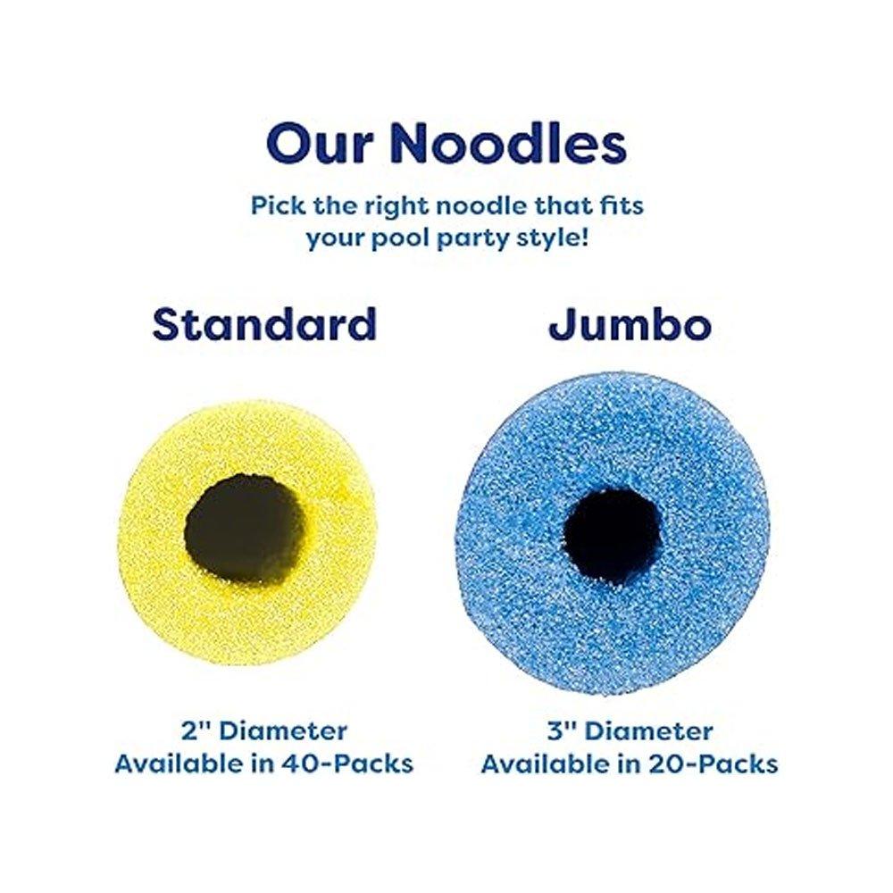 Super Swim Pool Noodles 40-Pack
