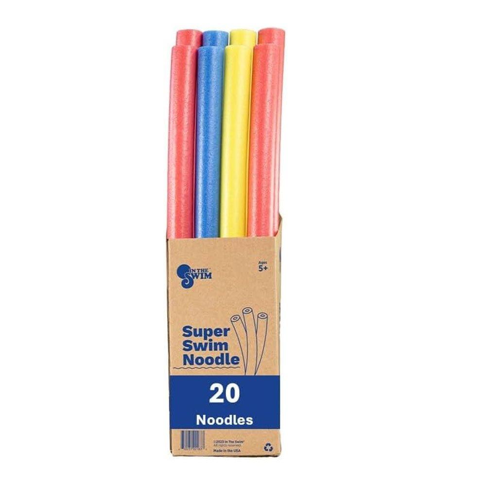 In The Swim  Super Swim Pool Noodles 20-Pack