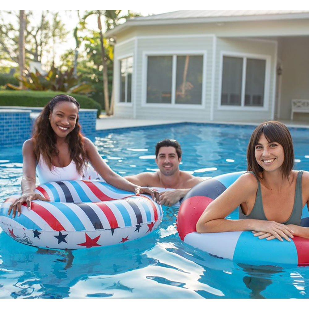 Pool Candy  Stars and Stripes Red White and Blue 36 in Tube