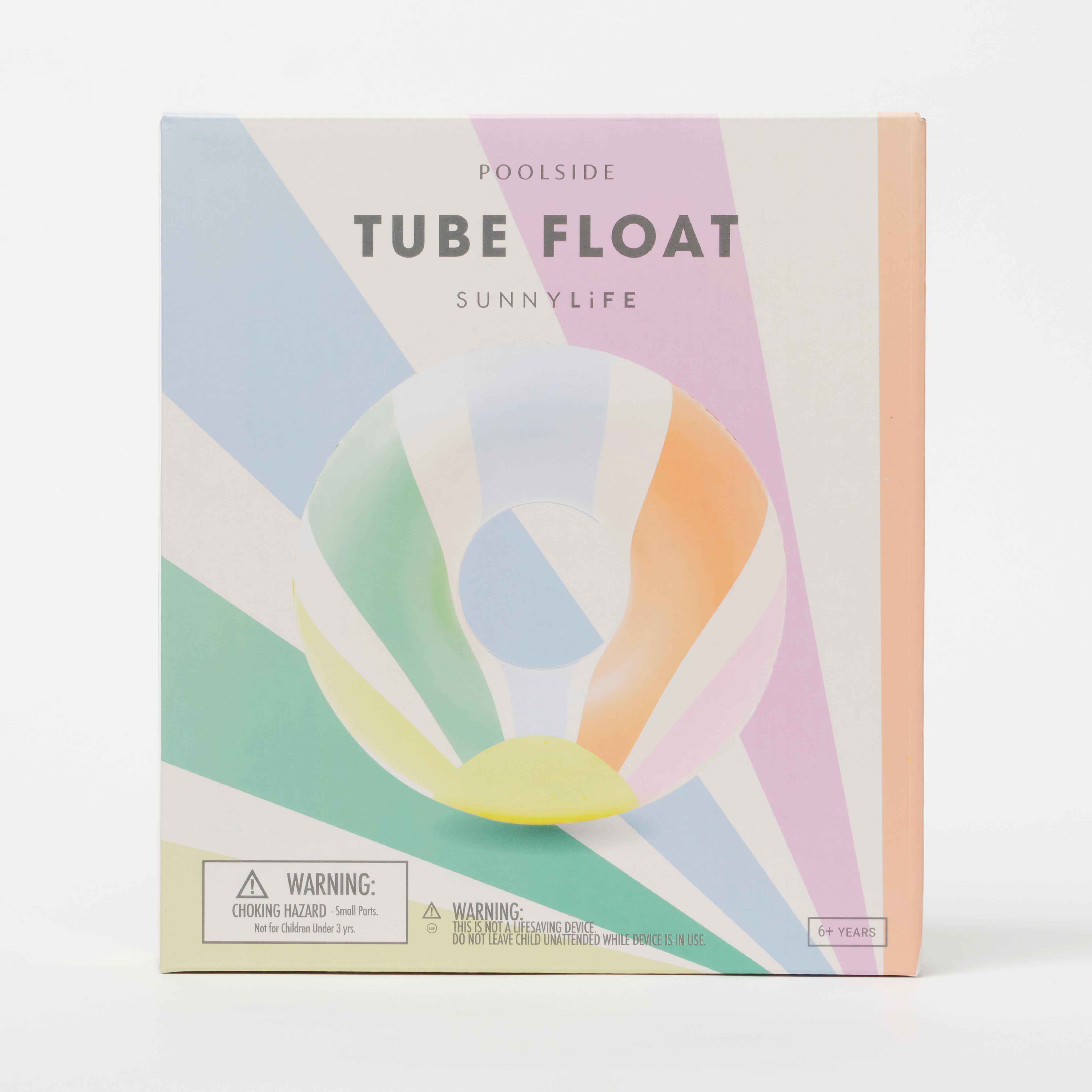 SUNNYLiFE  Pool Side Tube Float Pastel Gelato