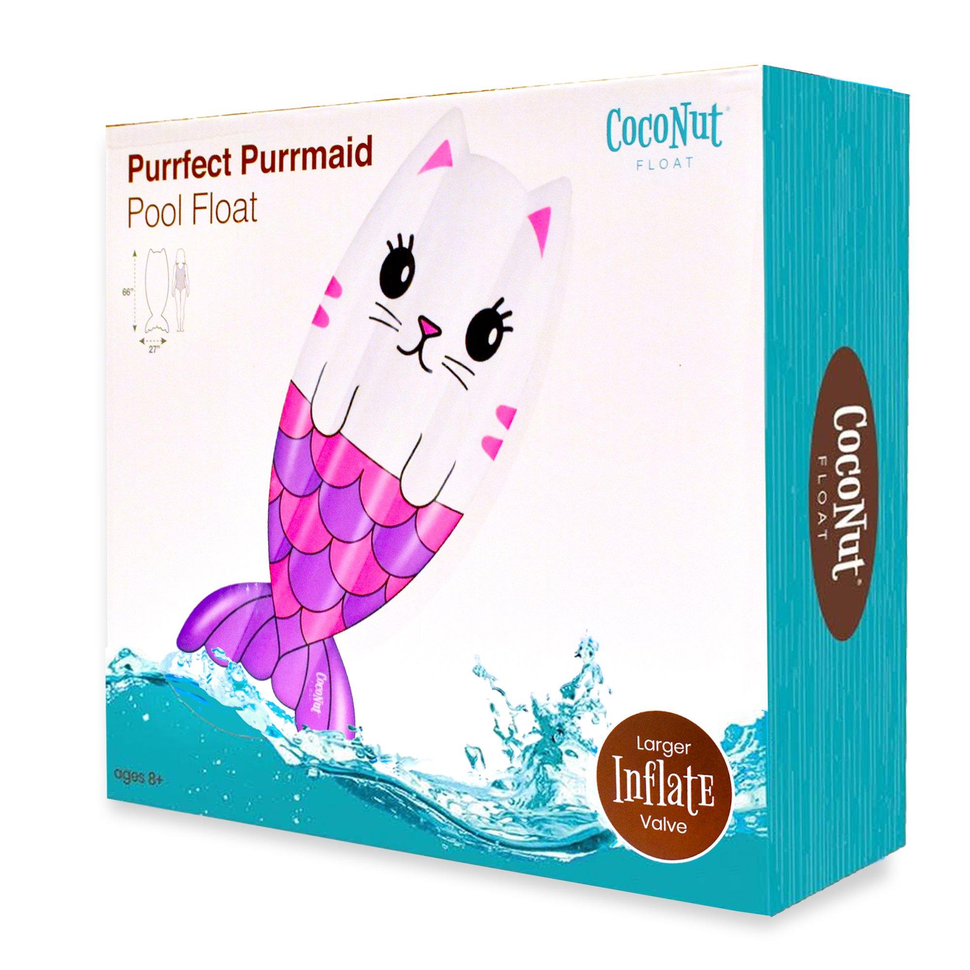 CocoNut  Purrfect Purrmaid Pool Float