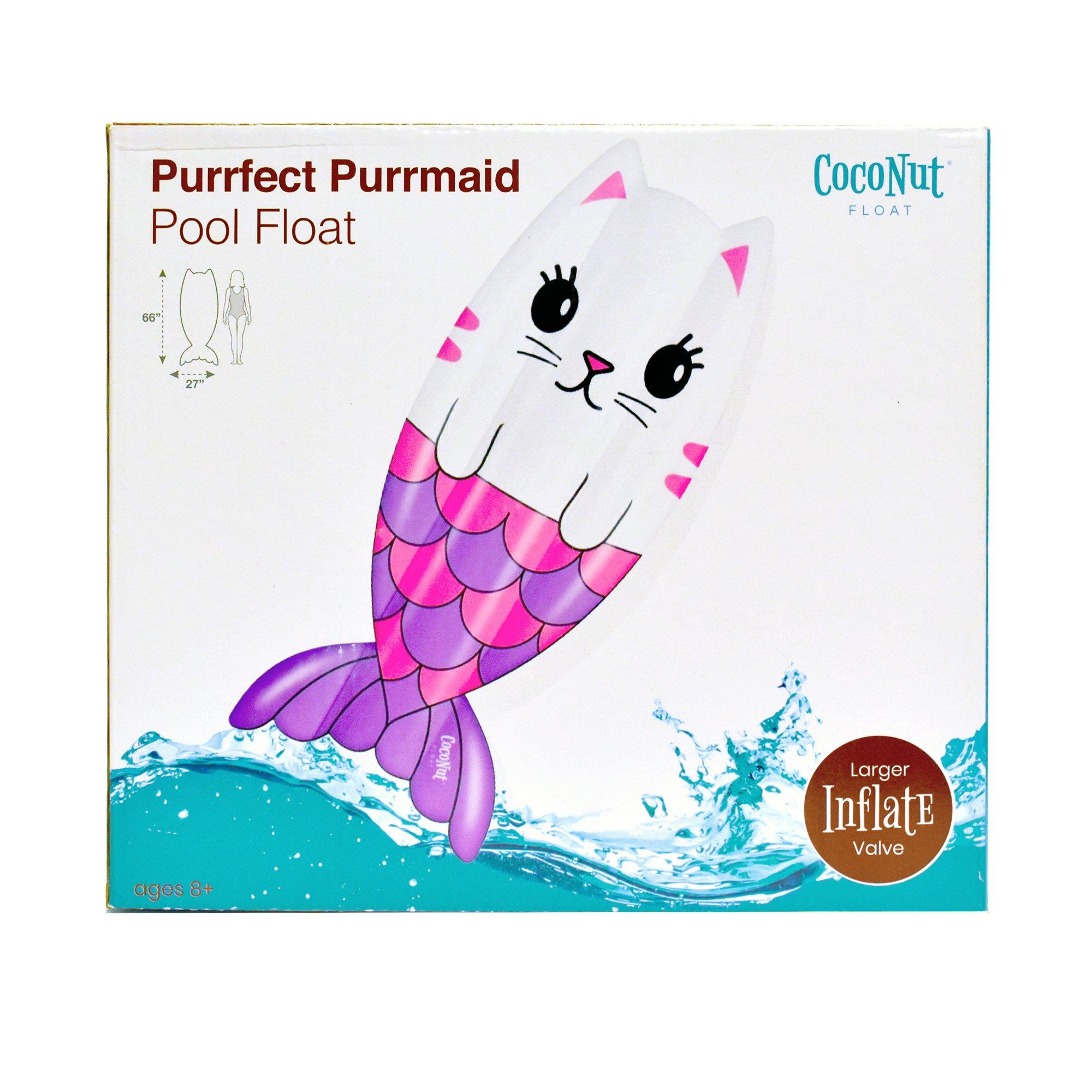 CocoNut  Purrfect Purrmaid Pool Float