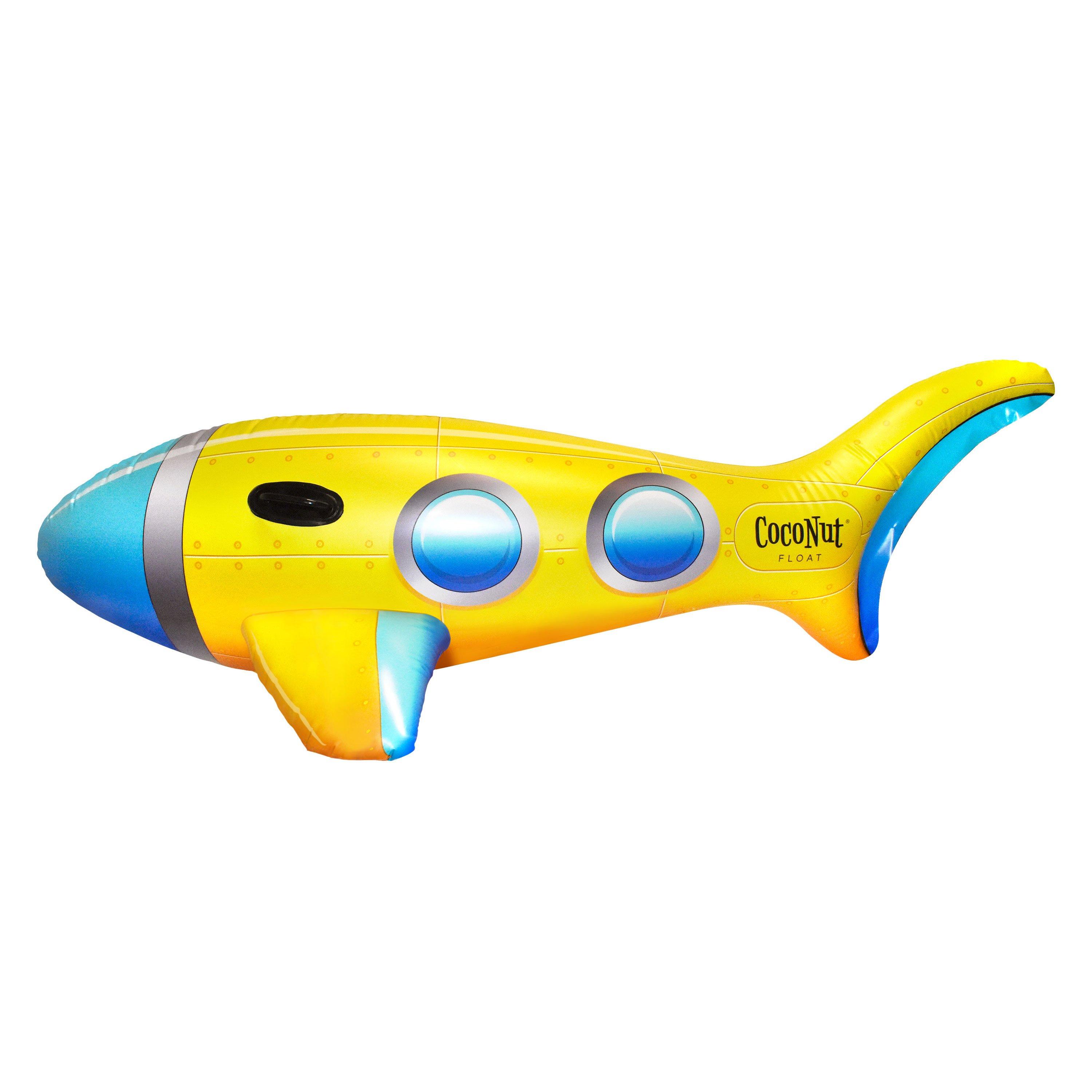 CocoNut Float  Yellow Submarine Ride-On Pool Float