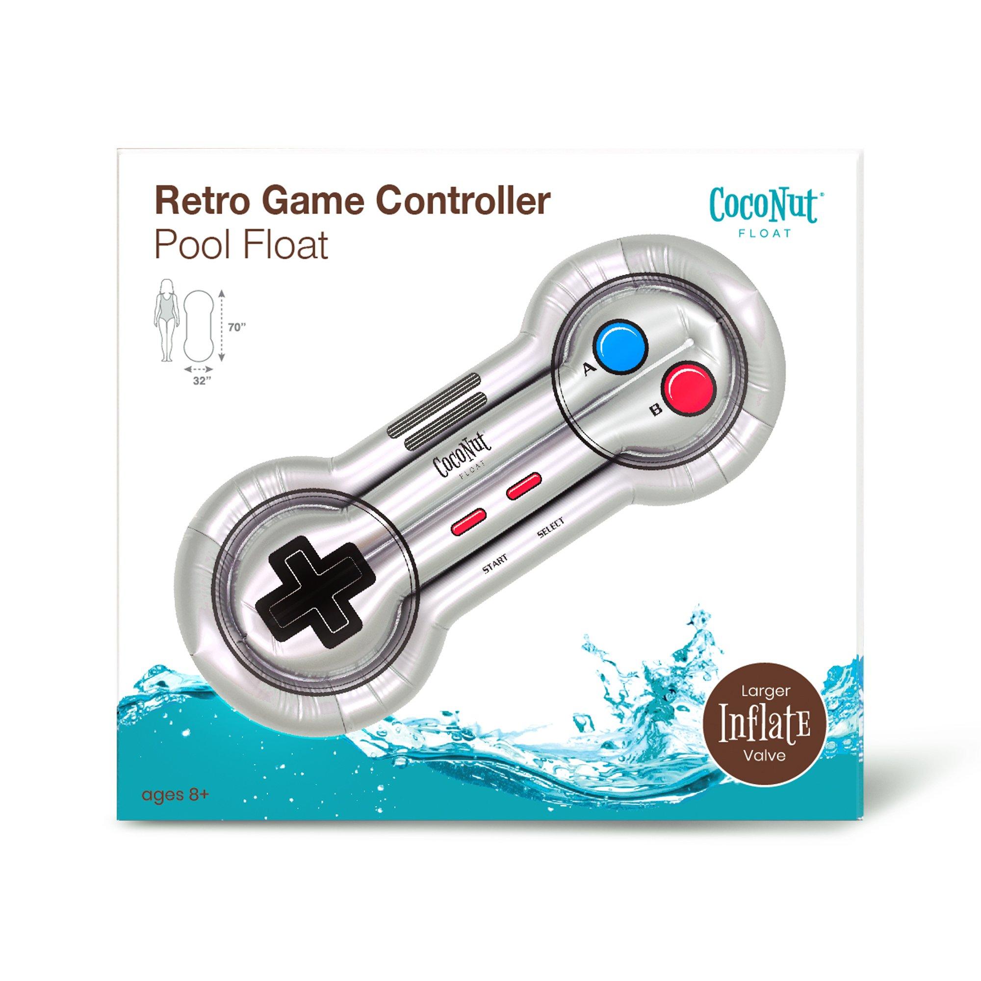 CocoNut  Retro Game Controller Pool Float