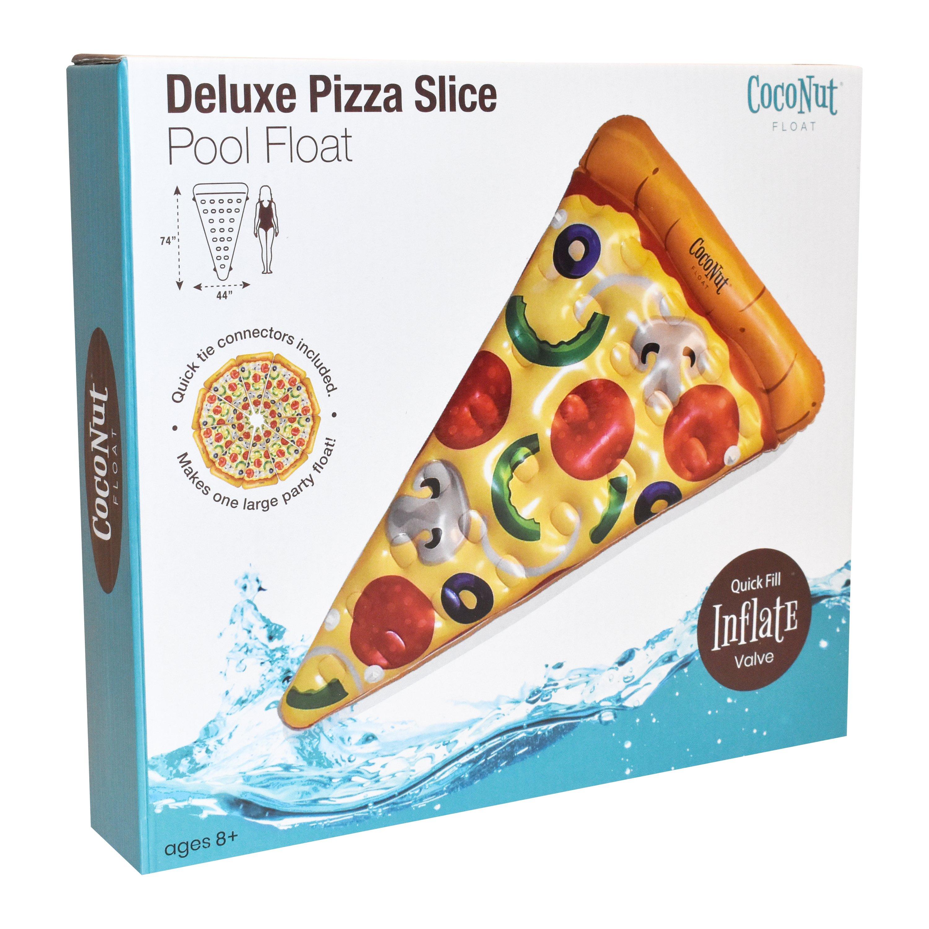 CocoNut  Deluxe Pizza Slice Pool Float