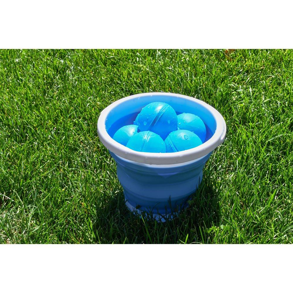 CocoNut  Reusable Water Balloons  Blue Ultimate Battle Kit Bundle