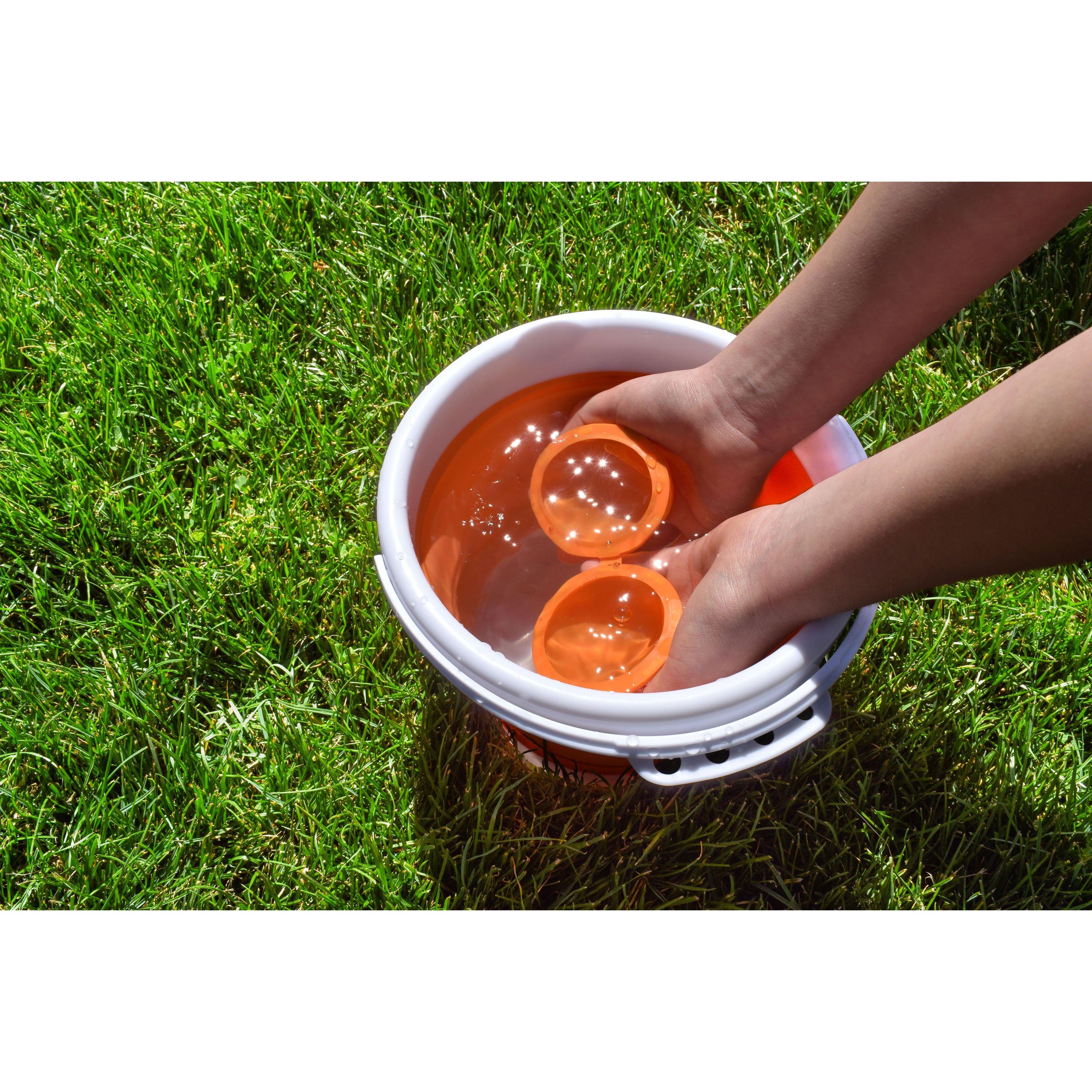 CocoNut  Reusable Water Balloons  Orange Ultimate Battle Kit Bundle