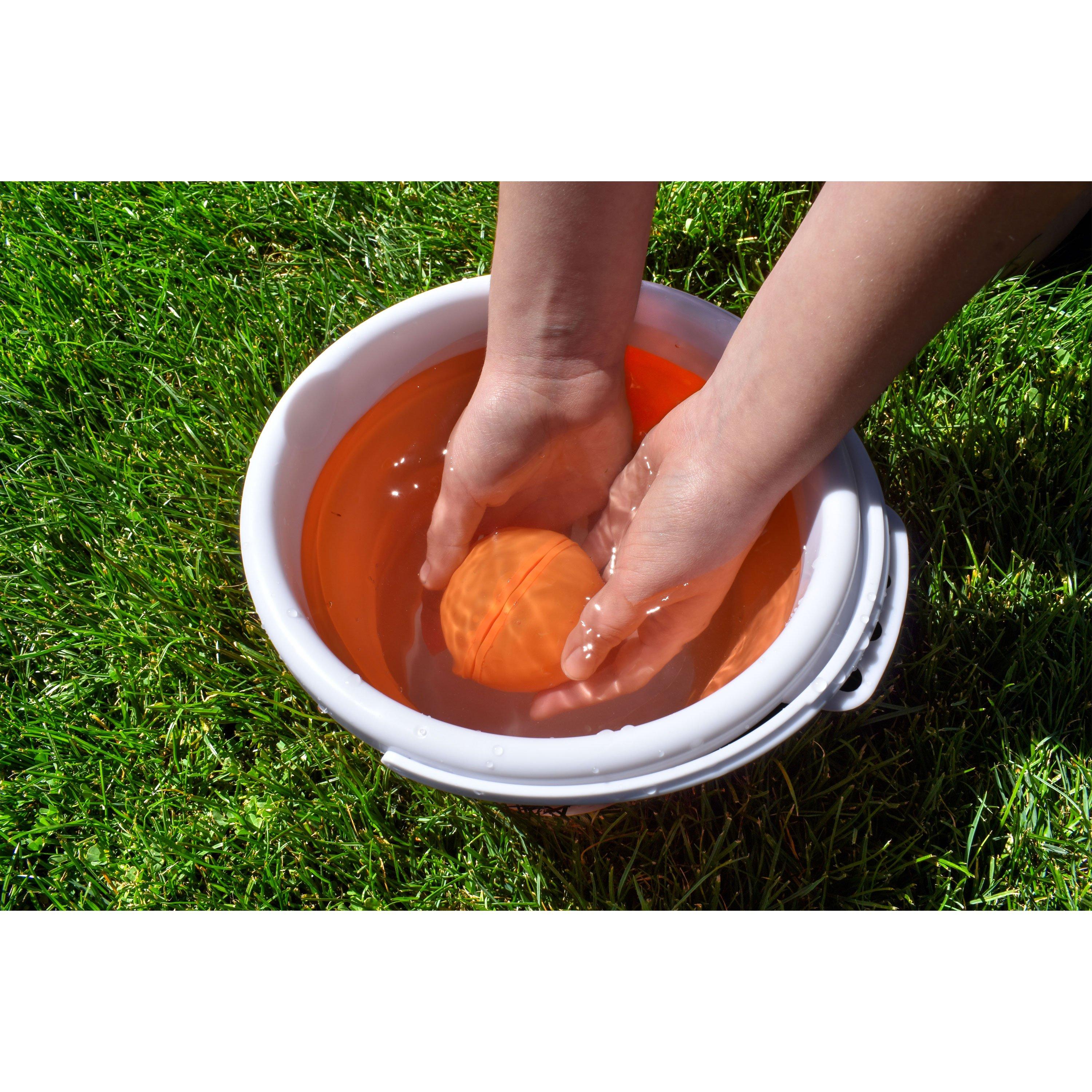 CocoNut  Reusable Water Balloons  Orange Ultimate Battle Kit Bundle