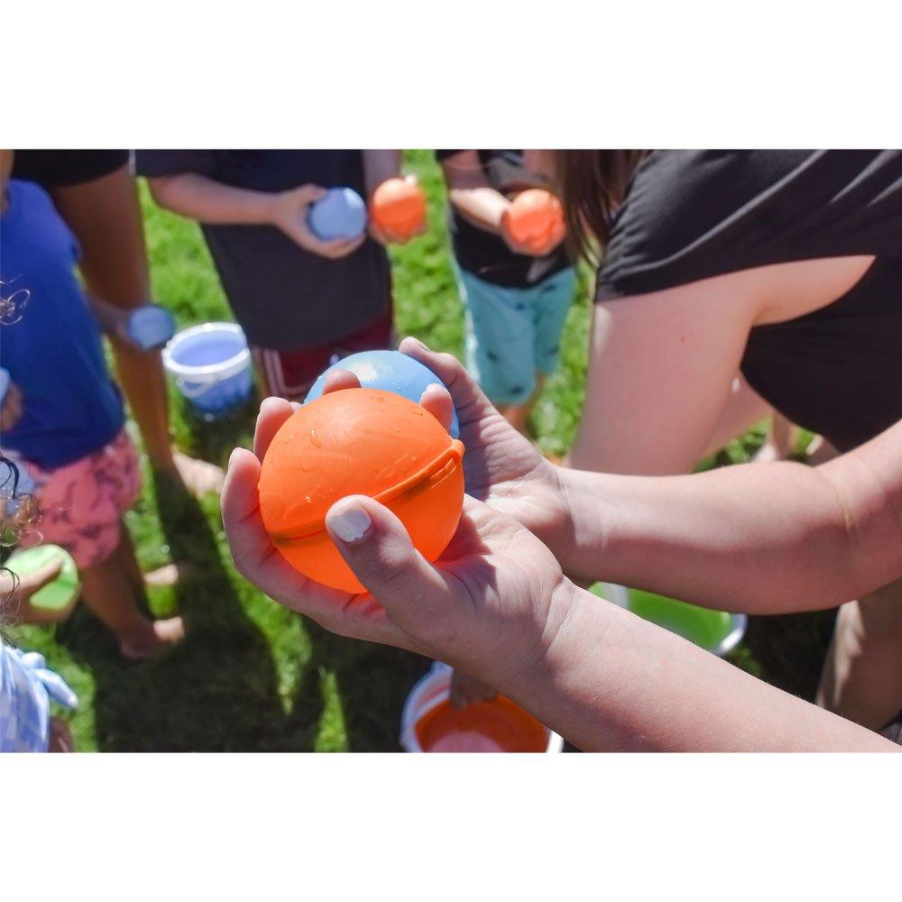 CocoNut  Reusable Water Balloons  Orange Ultimate Battle Kit Bundle