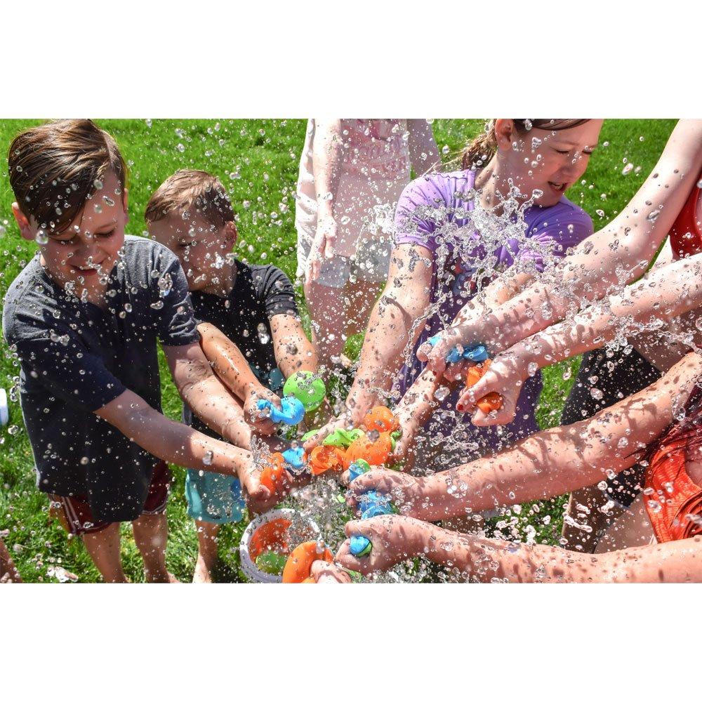 CocoNut  Reusable Water Balloons  Orange Ultimate Battle Kit Bundle