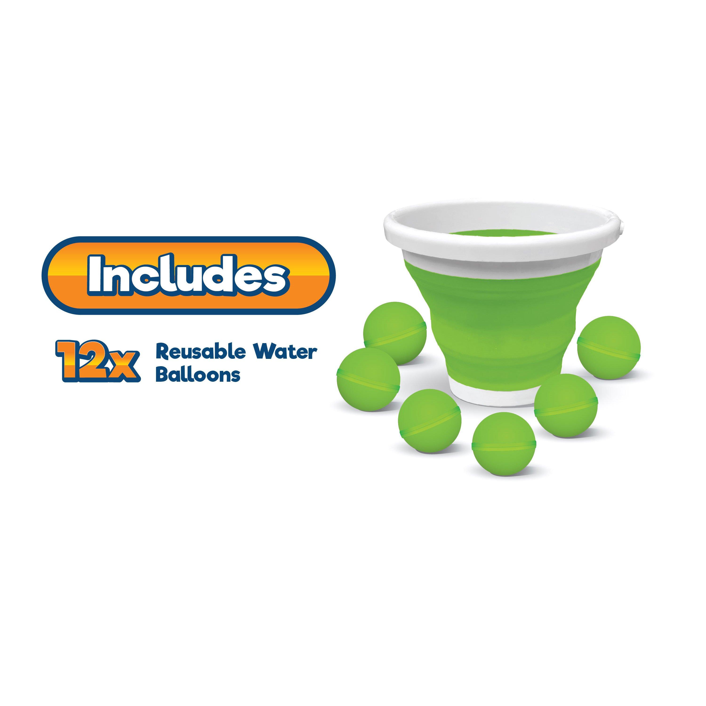 CocoNut  Reusable Water Balloons  Green Ultimate Battle Kit Bundle