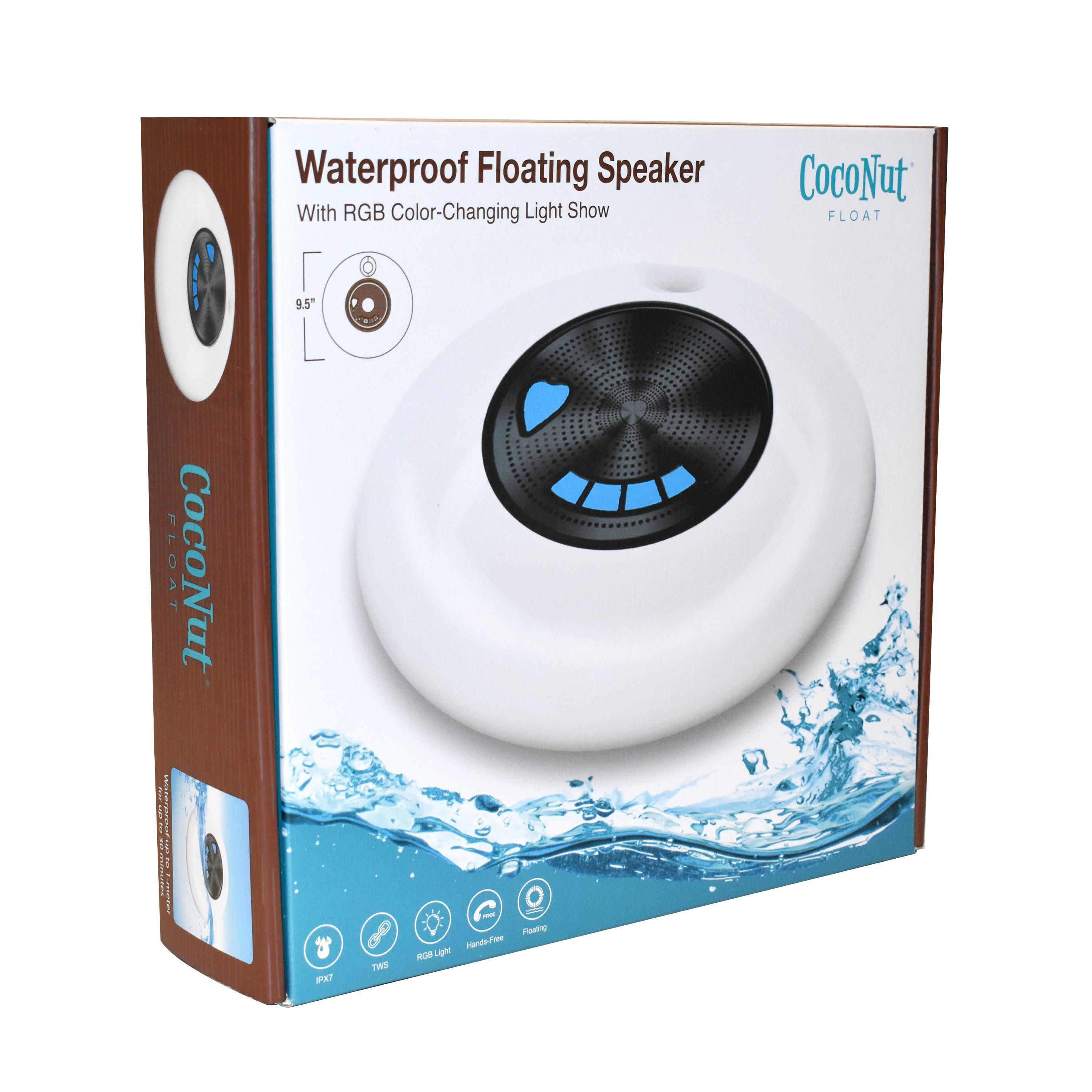 CocoNut  Floating Bluetooth Speaker with LED Lights