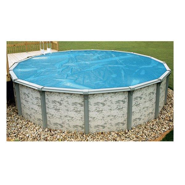 PoolSupplyWorld  21 Round Blue Solar Cover Three Year Warranty 8 Mil