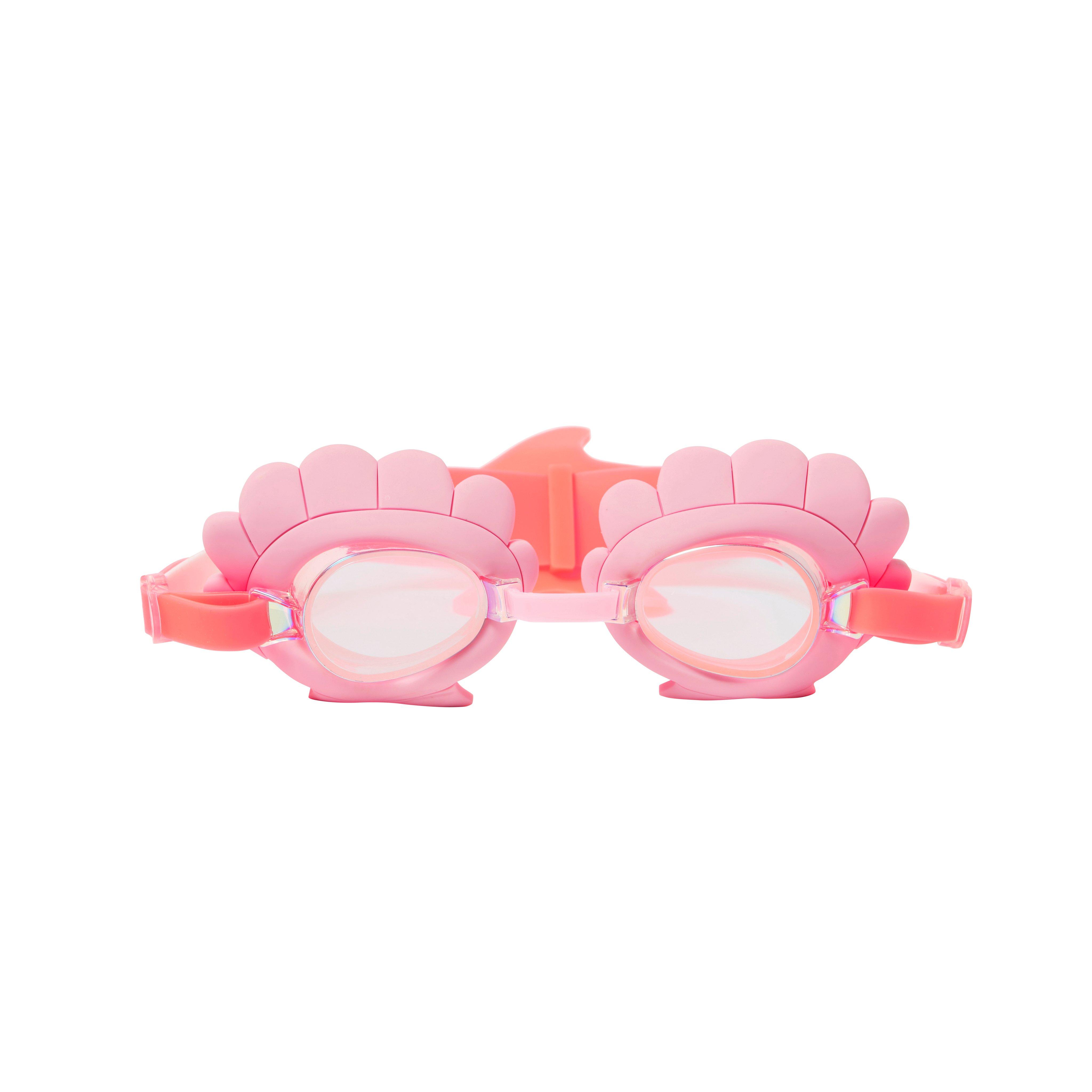 SUNNYLiFE  Melody the Mermaid Mini Swim Goggles Neon Strawberry