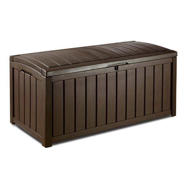 Keter  Glenwood 101 Gallon Deck Box Brown