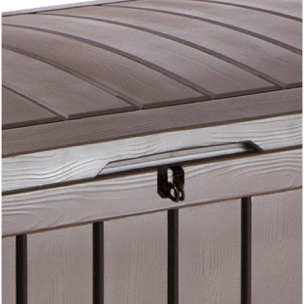 Keter  Glenwood 101 Gallon Deck Box Brown