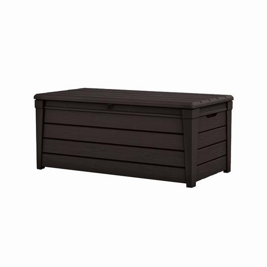 Keter  Brightwood 120 Gallon Deck Box Brown