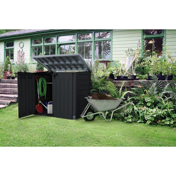 Keter  Store-It-Out Prime XL Storage Shed Black