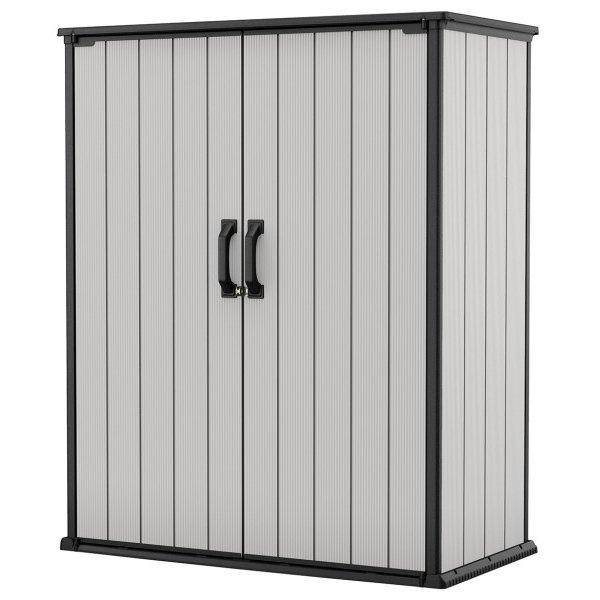 Keter  Premier Tall Shed Grey