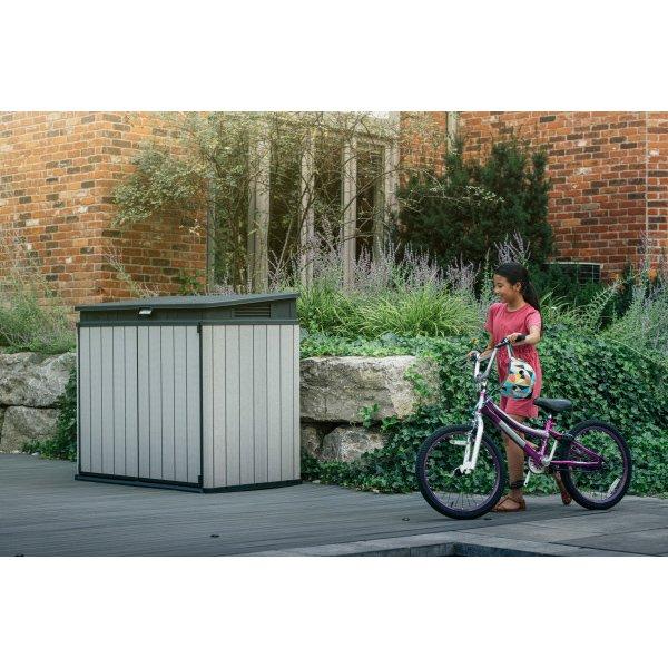 Keter  Elite Store Resin Outdoor Storage Shed Grey