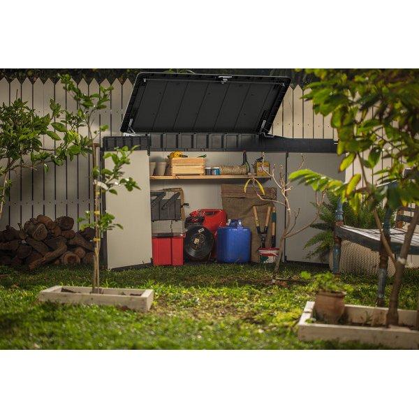 Keter  Elite Store Resin Outdoor Storage Shed Grey