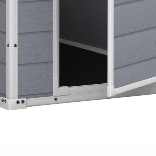 Keter  Manor 4x6 Resin Storage Shed Grey/White