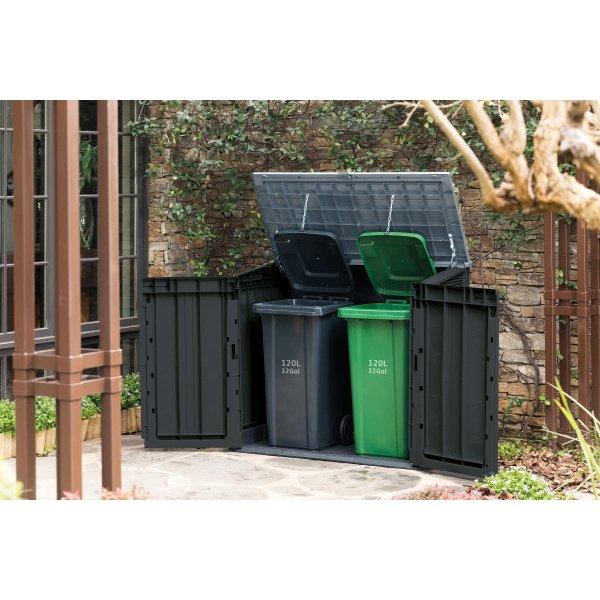 Keter  Store-It-Prime Resin Storage Shed Black