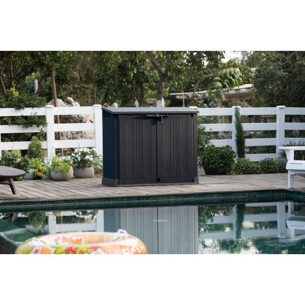 Keter  Store-It-Prime Resin Storage Shed Black