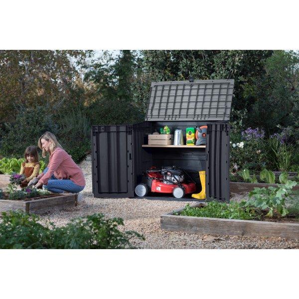 Keter  Store-It-Prime Resin Storage Shed Black