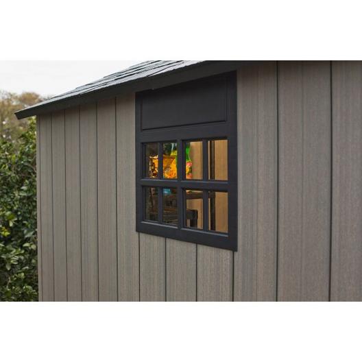 Keter  Oakland 7.5 x 9 ft Resin Outdoor Shed Grey